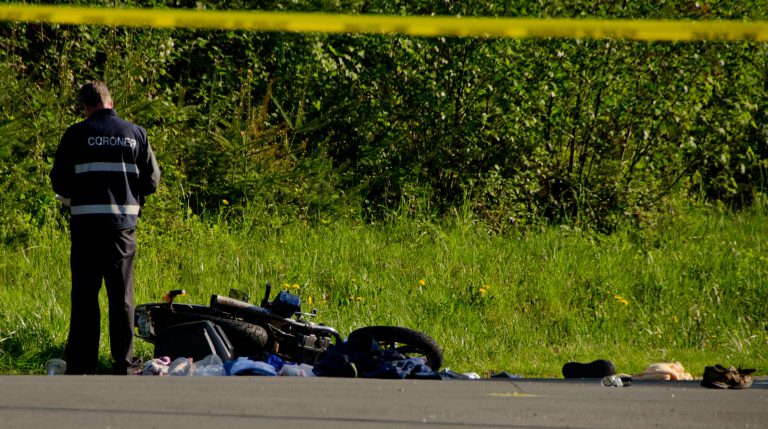 Motorcyclist dead after Courtenay crash