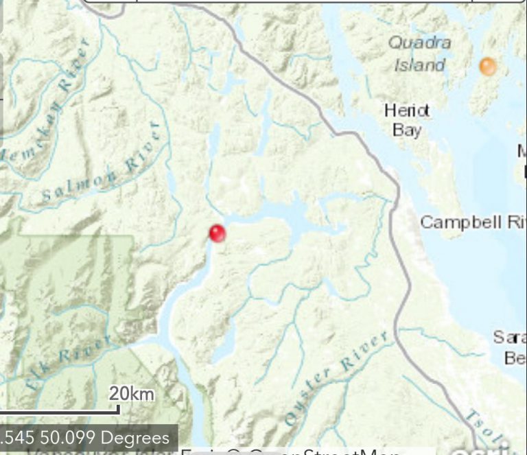 Two fires near Campbell River being held, considered person-caused