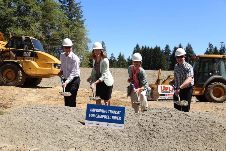 Groundbreaking ceremony celebrates transit improvements