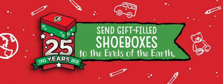 Operation Christmas Child Shoebox campaign underway