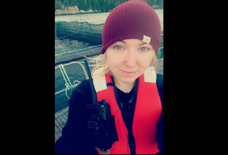 Comox Valley woman speaking up for open-pen fish farms