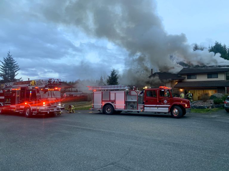 No injuries after ‘aggressive fire’ damages Port Hardy home