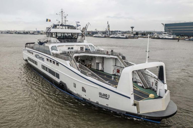 VIDEO: BC Ferries’ third Island Class ferry departs Romania shipyard; bound for Campbell River