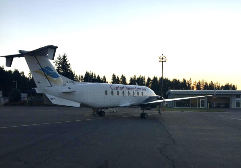 Central Mountain Air takes off with first flight from Campbell River