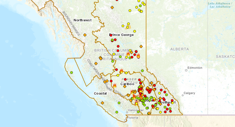 Coastal Fire Centre sends more reinforcements to Interior