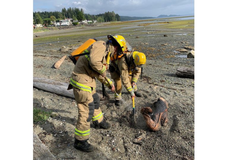 Port Hardy firefighters respond to two campfires in as many days