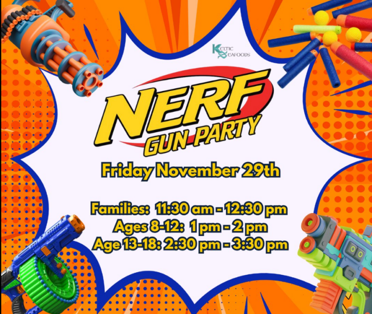 Nerf battle lines are being drawn at Port Hardy Rec Centre