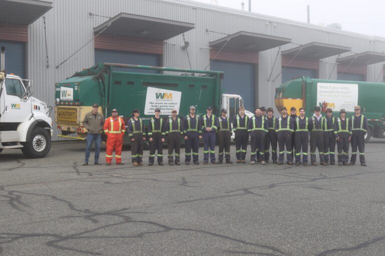 Garbage trucks ‘recycled’ into donation for VIU trades students