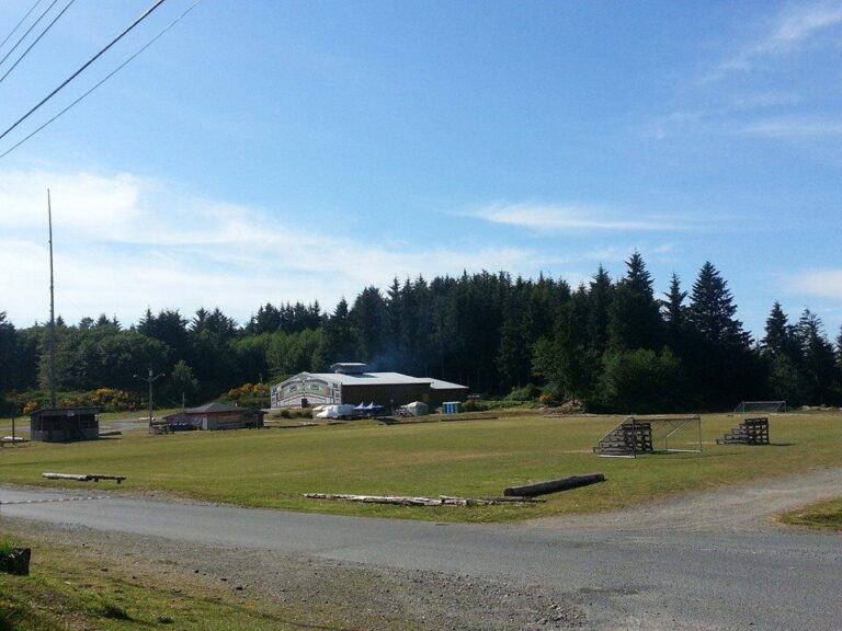 New soccer field starting construction in Alert Bay